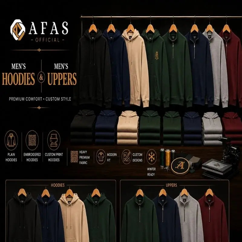 Plain & Printed Hoodies for Boys