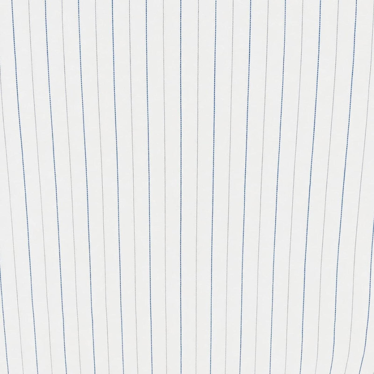 AFAS Custom Size White & Blue Pencil Stripe Cotton Fabric SKU F0050