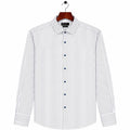 AFAS Ready-Made Vertical Stripe cotton Rich Fabric Shirt - SKU S0015