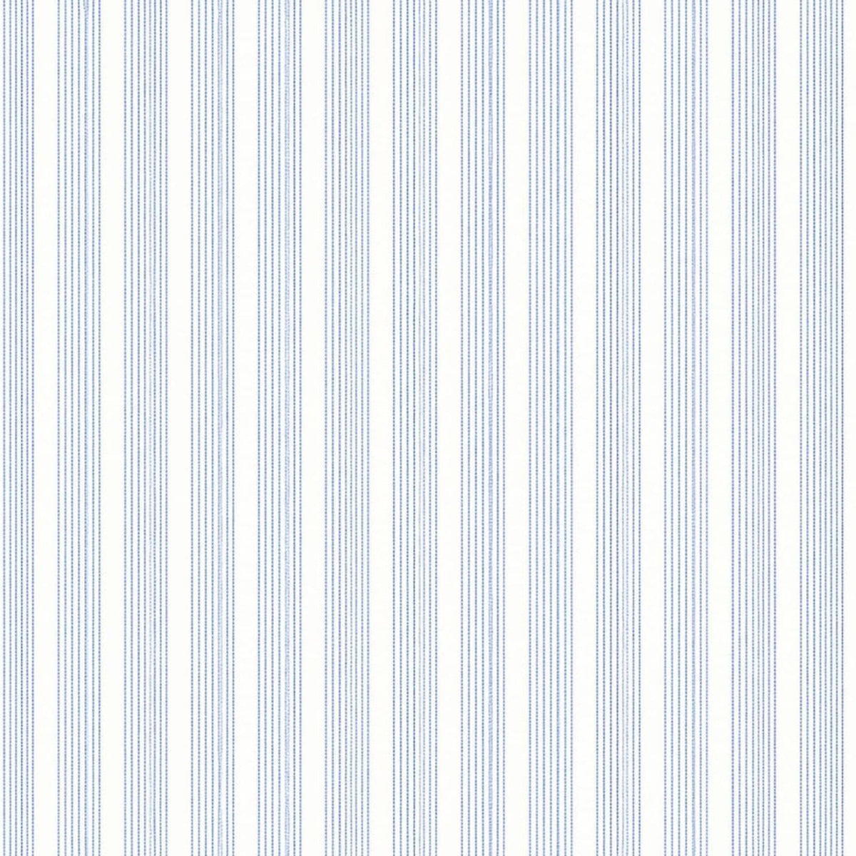 AFAS Custom Size White Blue Multi Stripe Cotton fabric - SKU F0025