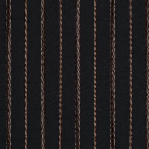 AFAS Custom Size Black Brown Multi Stripe Cotton Fabric SKU F0046
