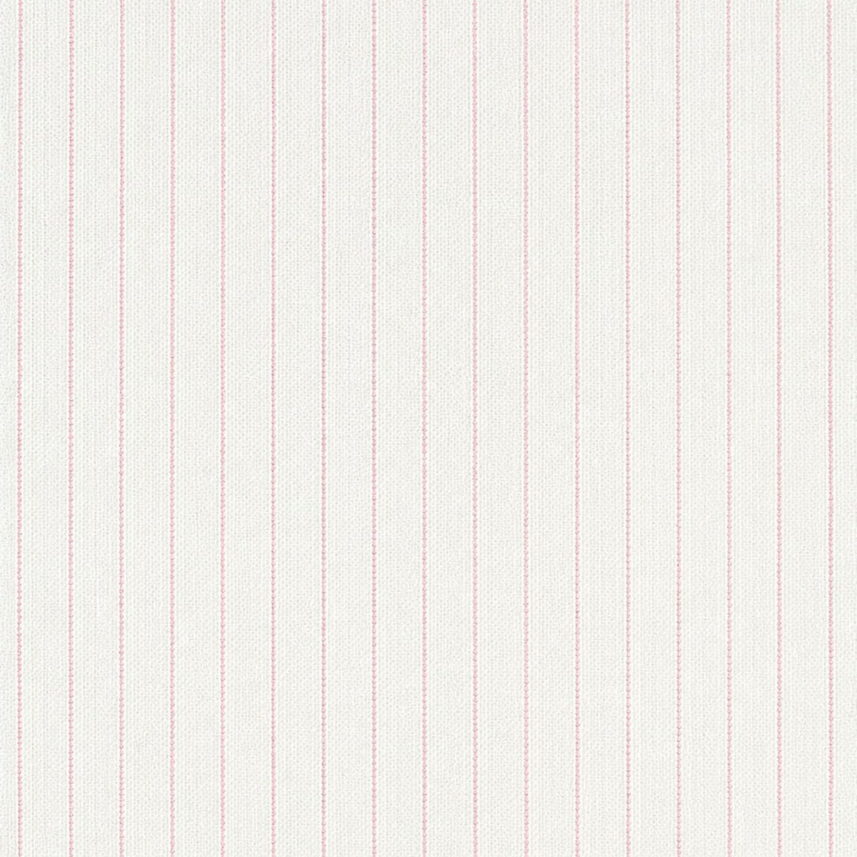 AFAS Custom Size Classic White Pink Pencil Stripe Cotton Fabric - SKU F0042