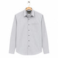 AFAS Ready-Made Vertical Stripe cotton Rich Fabric Shirt - SKU S0003