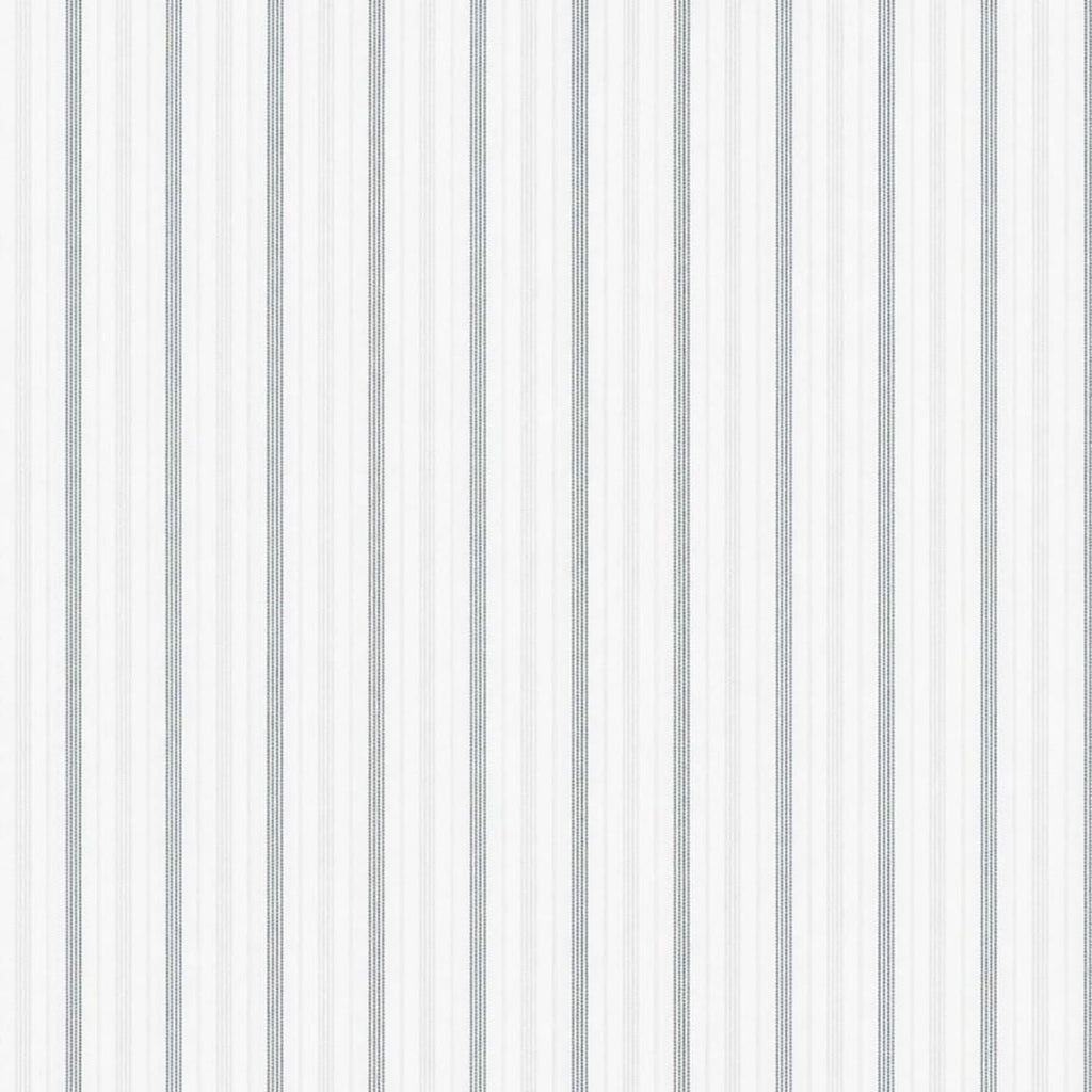 AFAS Custom Size White Shadow Stripe Cotton Fabric - SKU F0036