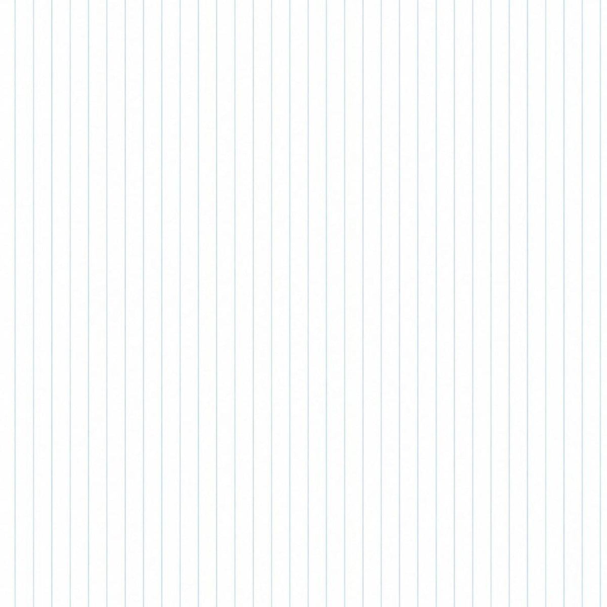 AFAS Custom Size White Sky Blue Pinstripe Cotton Fabric - SKU F0034