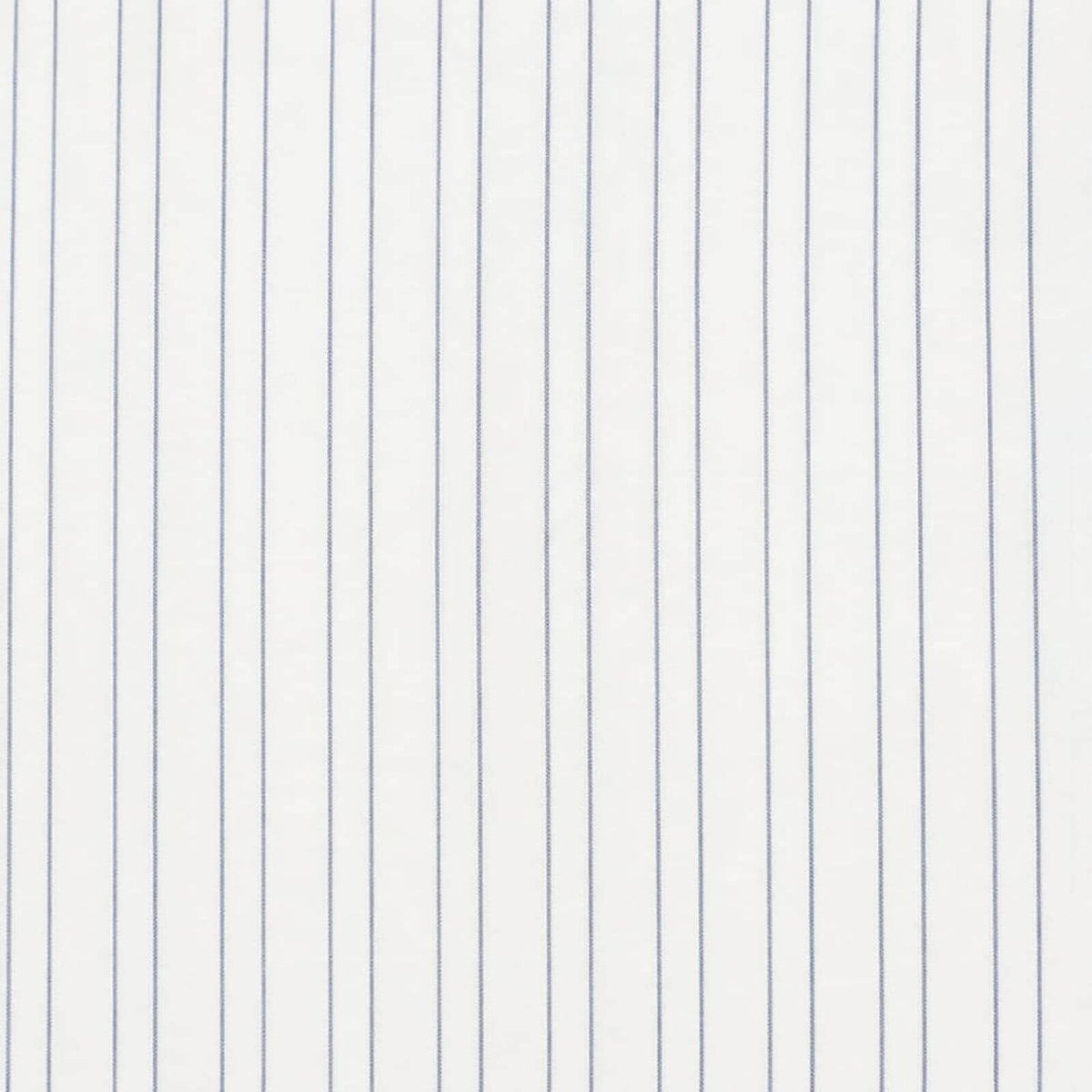 AFAS Custom Size White Fine Navy Stripe Cotton Fabric SKU F0051