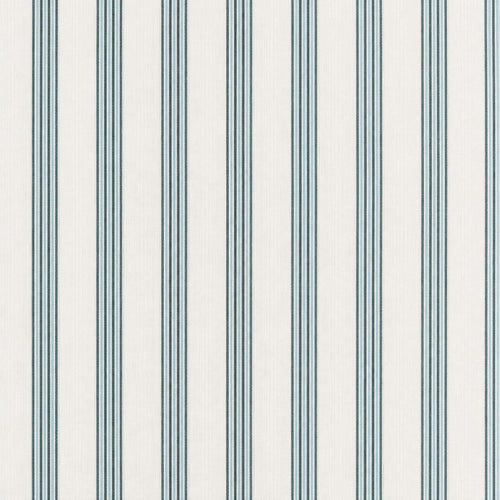 AFAS Custom Size Blue Triple Pinstripe Cotton Fabric - SKU F0014