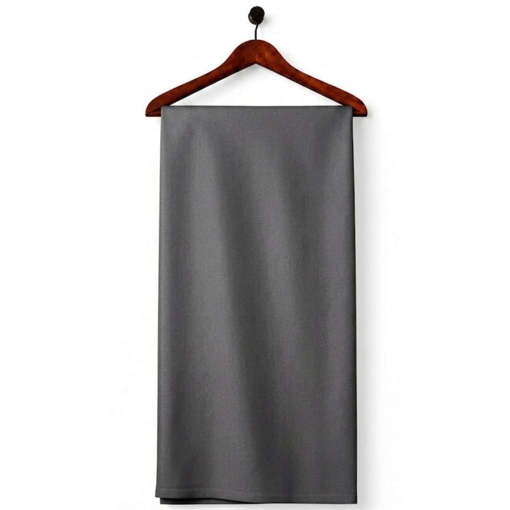 Charcoal Executive Cotton Fabric SKU ! 401