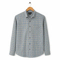 AFAS Ready-Made Multiple Color Check cotton Rich Fabric Shirt - SKU S0001