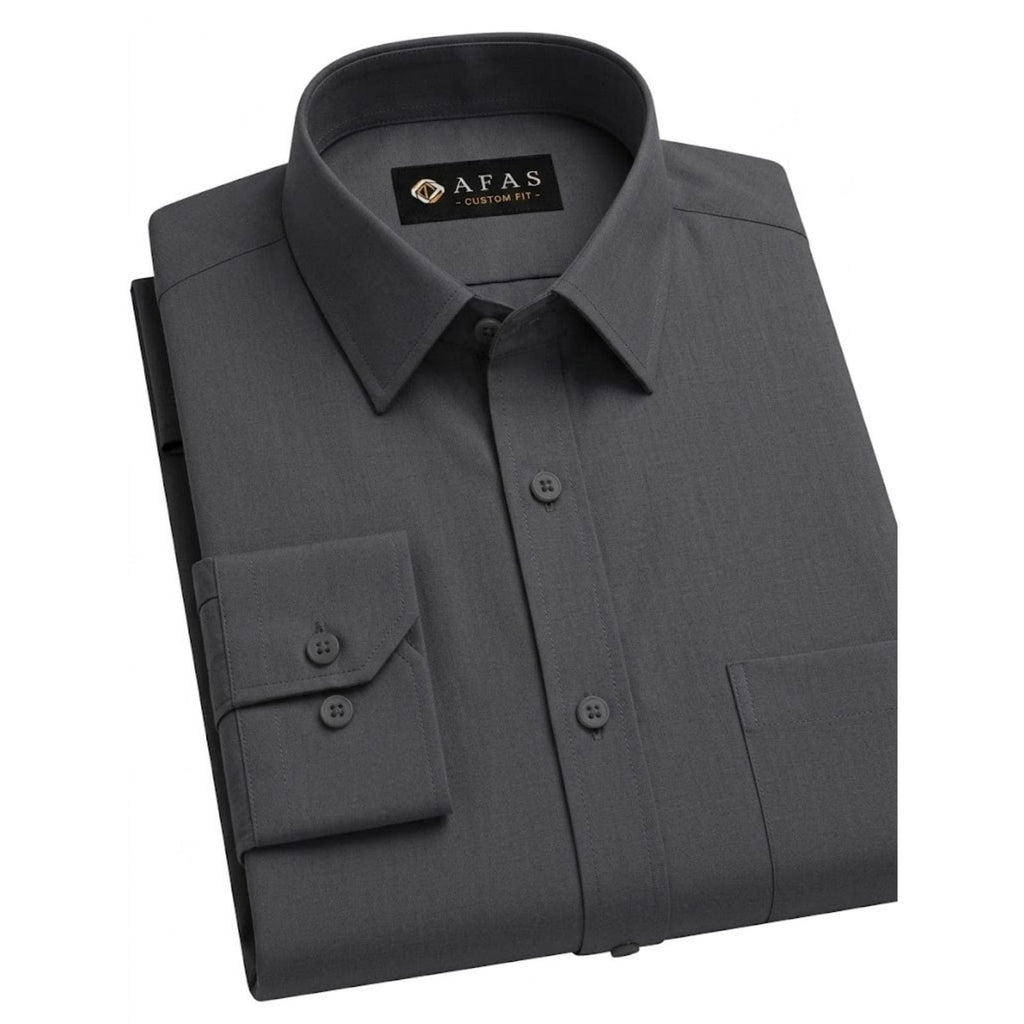 Charcoal Executive Cotton Fabric SKU ! 401