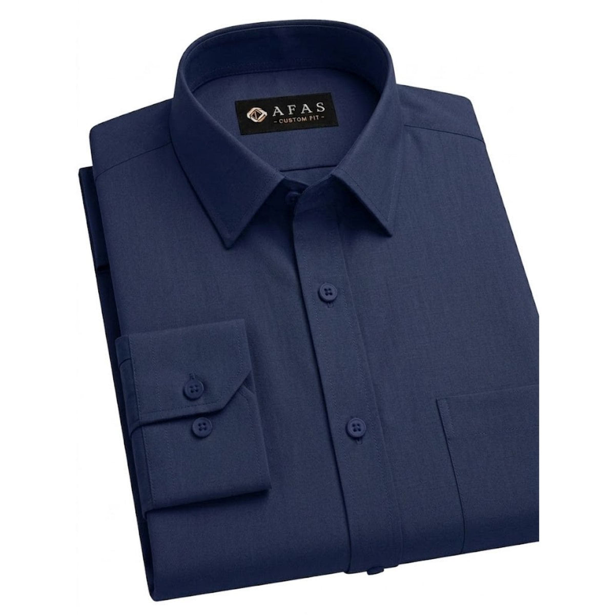 Dark Navy Executive Cotton Fabric SKU ! 402