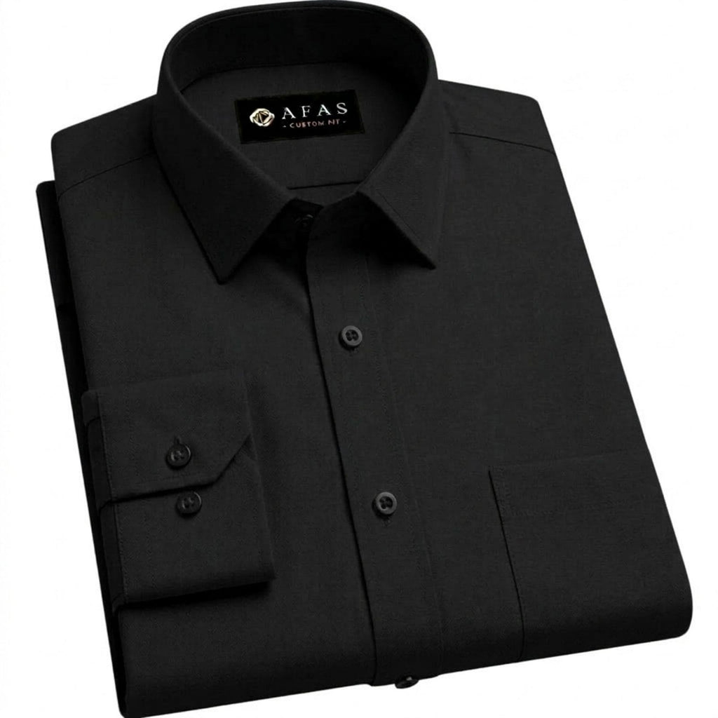 Classic Jet Black Cotton Fabric SKU ! 403