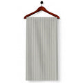 AFAS Custom Size Light Grey & White Bengal Stripe Cotton Fabric - SKU F0039